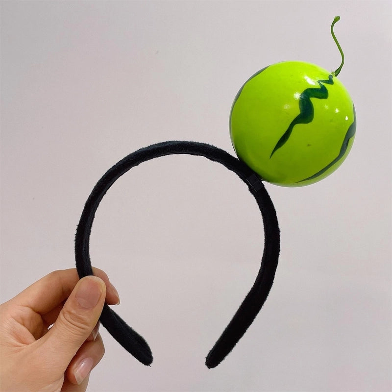 Women’s Cute Fruit Vegetable Mixed Materials Hair Band
