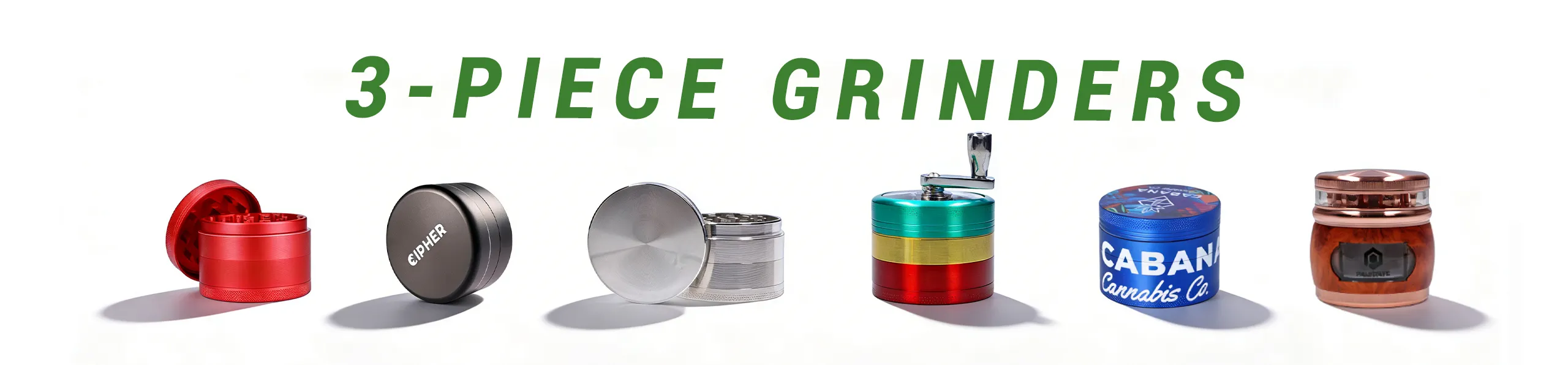 3-Piece Grinders