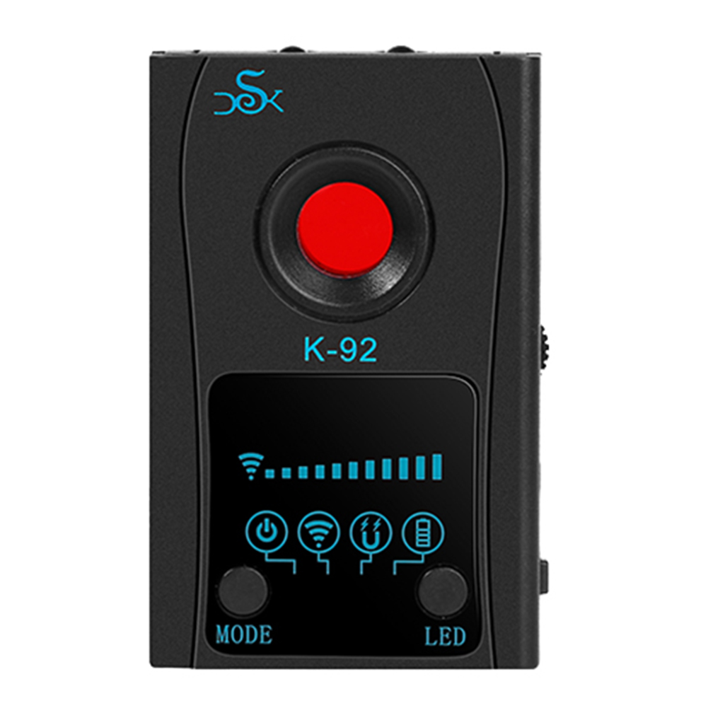 

K92 Anti-Peeping Mini Camera IR Scanner GPS Location Anti Tracking Detector, 501 Original