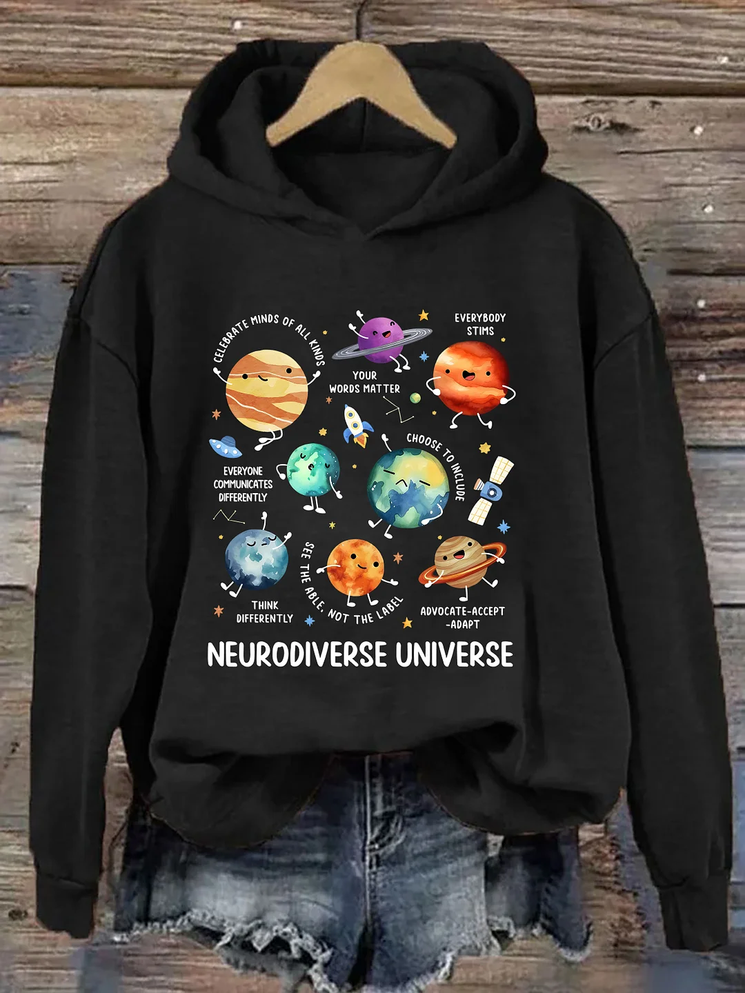 Space Neurodiversity Hoodie