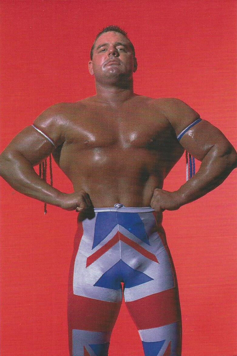 British Bulldog Davey Boy Smith 1998 Panini WCW/nWo Photo Poster paintingcard 4x6 Photo Poster painting Card 100