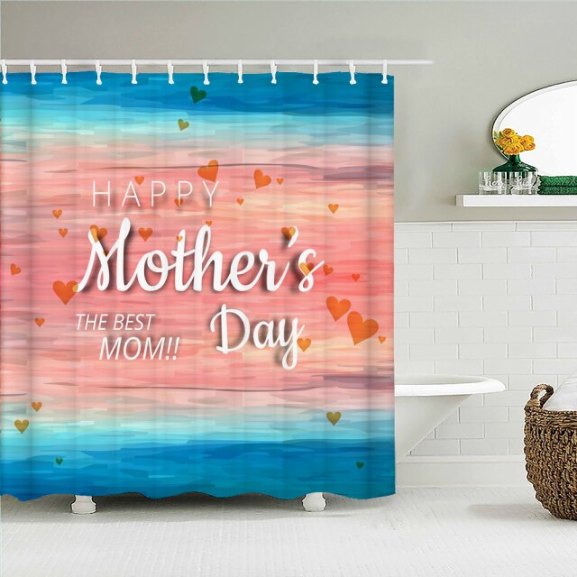 

Shower Curtain – Happy Mothers\\\ Day-180*180cm, 501 Original