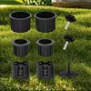 Umbrella Base Stand Hole Ring Plug Cover for Backyard Patio Table Decks (8Pcs)
