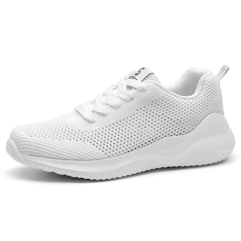 Lightweight Man Women Leisure Walking Shoes Weave Man Wearable Soft Sport Shoes Mesh Comfort Breathable Lifestyle Sneakers Woman