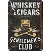 Whisky - Panneaux en &eacute;tain m&eacute;tallique(20*30cm/30*40cm)