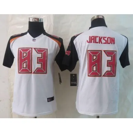 Buccaneers #83 Vincent Jackson White Youth Stitched NFL New Limited Jersey