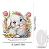 DIY Easter Egg Rabbit Acrylic Special Shape Diamond Painting Desktop Ornament