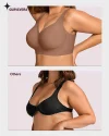 Comfortable Wireless Full Coverage Jelly Smoothing Bra