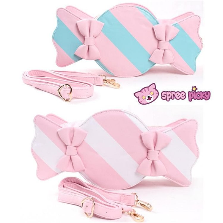 2 Colors Lolita Harajuku Candy Bow Bag Cross-body Bag SP141194