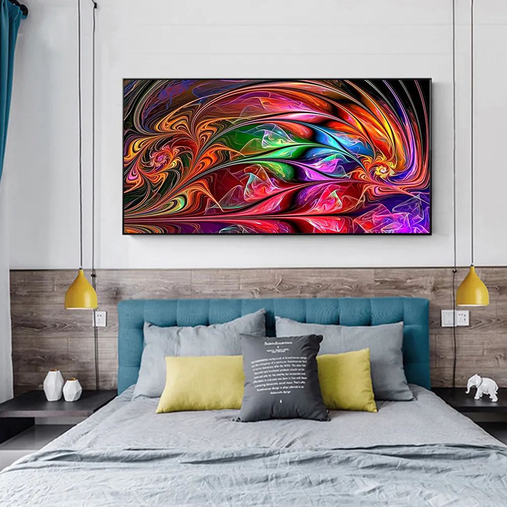 Diamond Painting - Full Round Drill - Colored Light(80*40cm)
