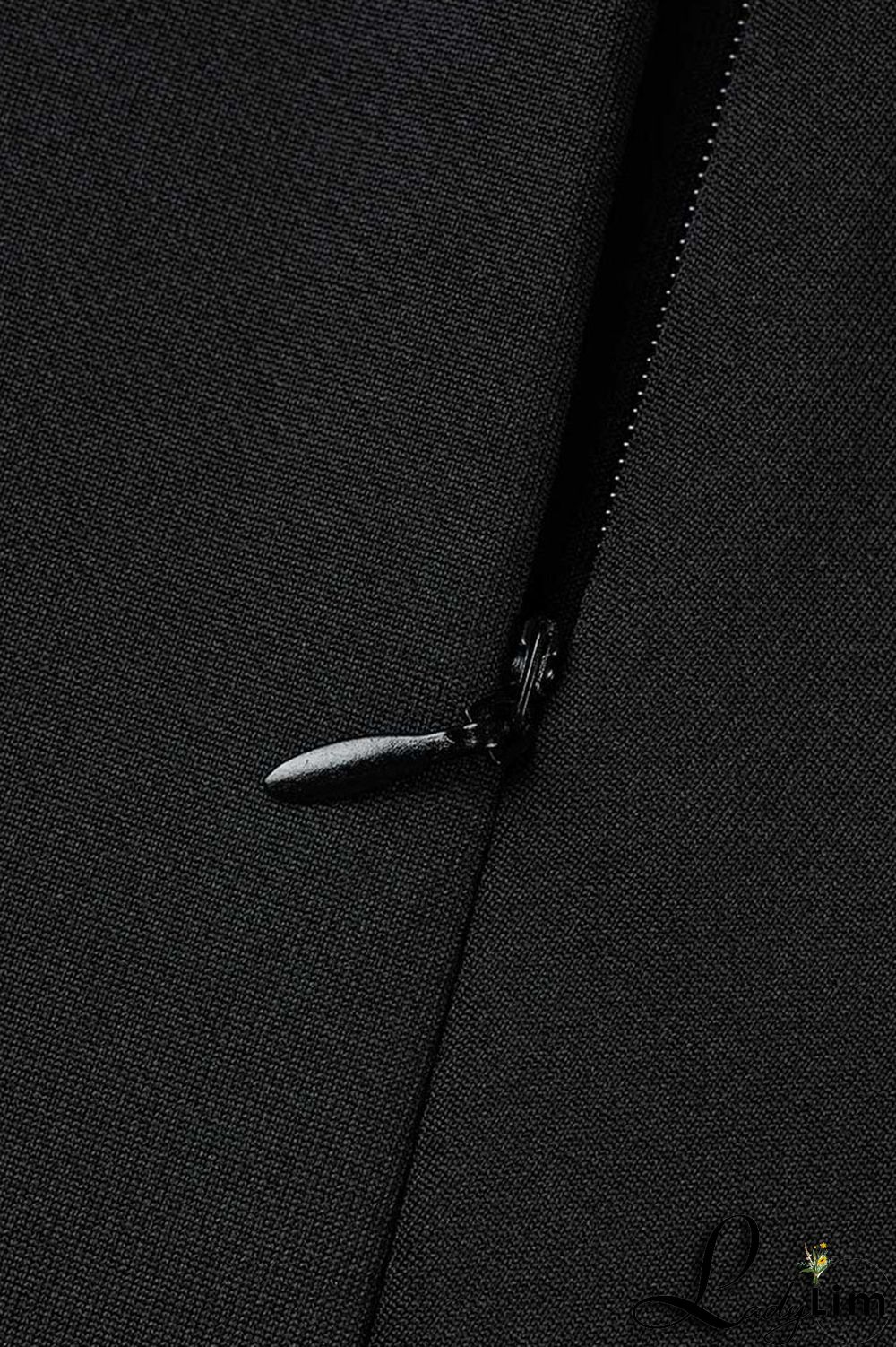 Black Sexy Sportswear Solid Patchwork Asymmetrical O Neck Skinny Jumpsuits