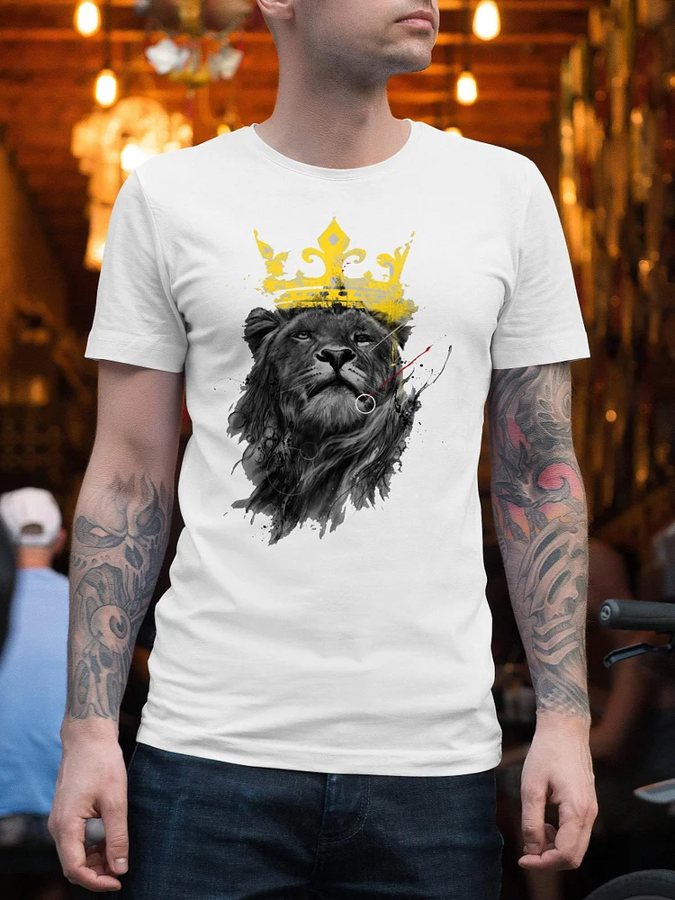 Lion King Crew Neck T-Shirt