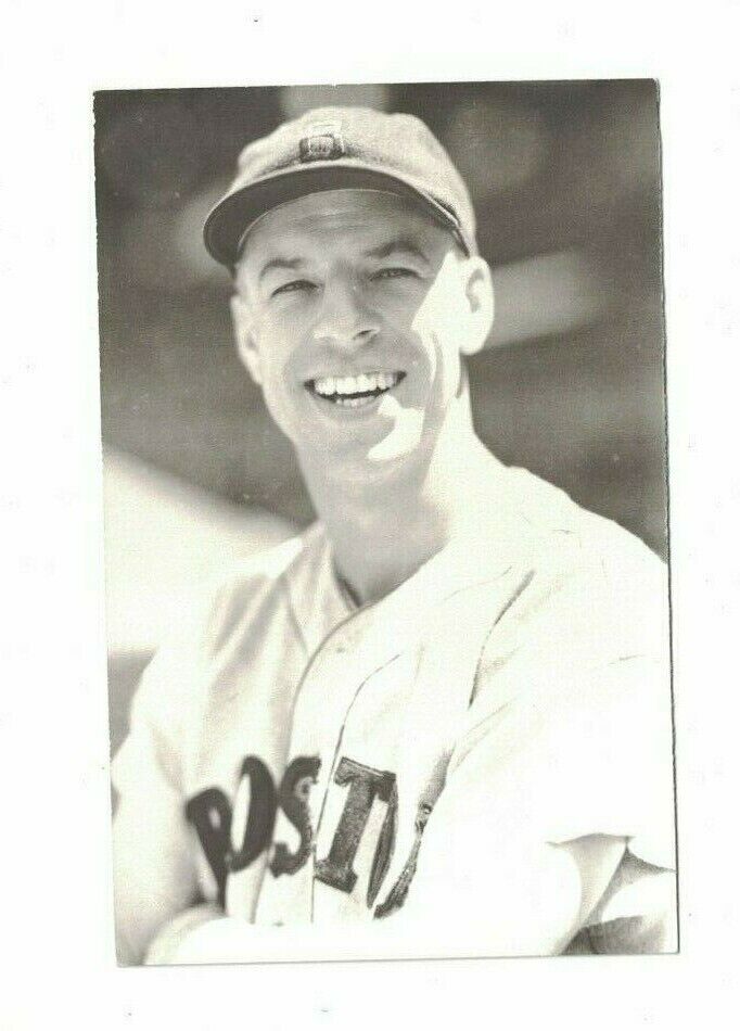 Vintage Bill Werber Boston Red Sox 4x6 Blank Back Photo Poster painting Postcard Size Card RH2