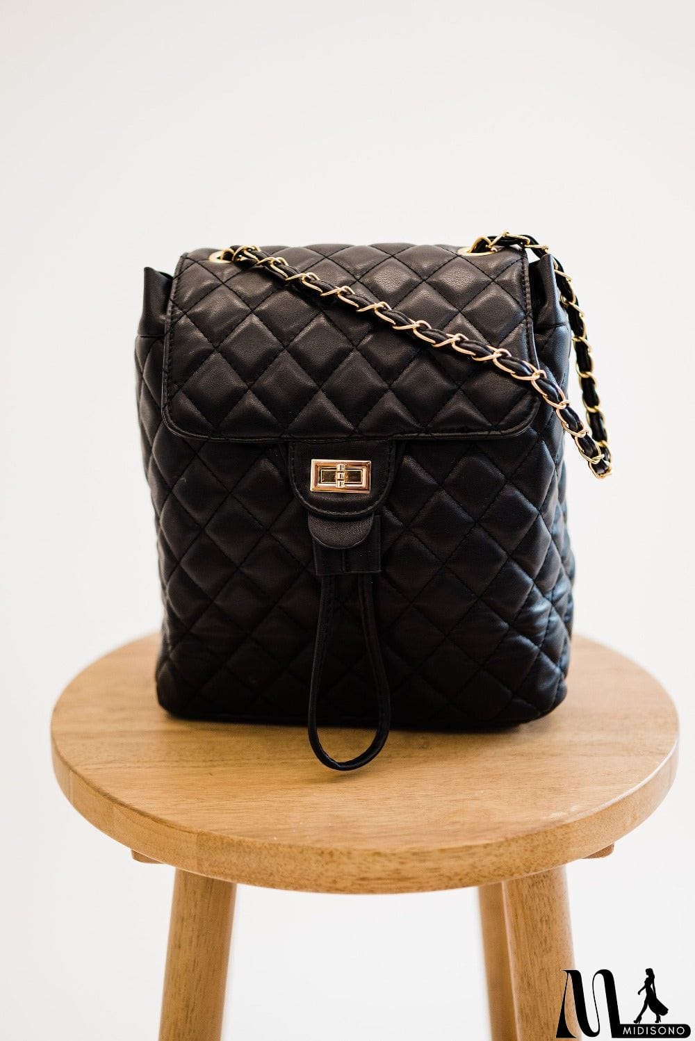 MidiSono - Quilted Convertible  Backpack