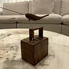 wooden whale, automaton whale, music box, decoration, bird statue, wood art, statue, sculpture, home decor, wood carving, handmade, handicraft