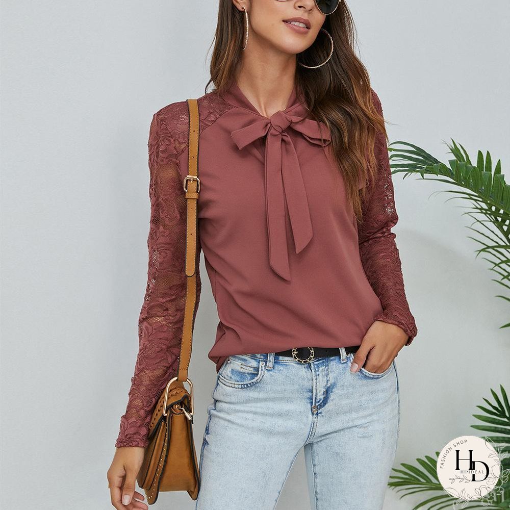 Office Strappy Plain Lady Shirt
