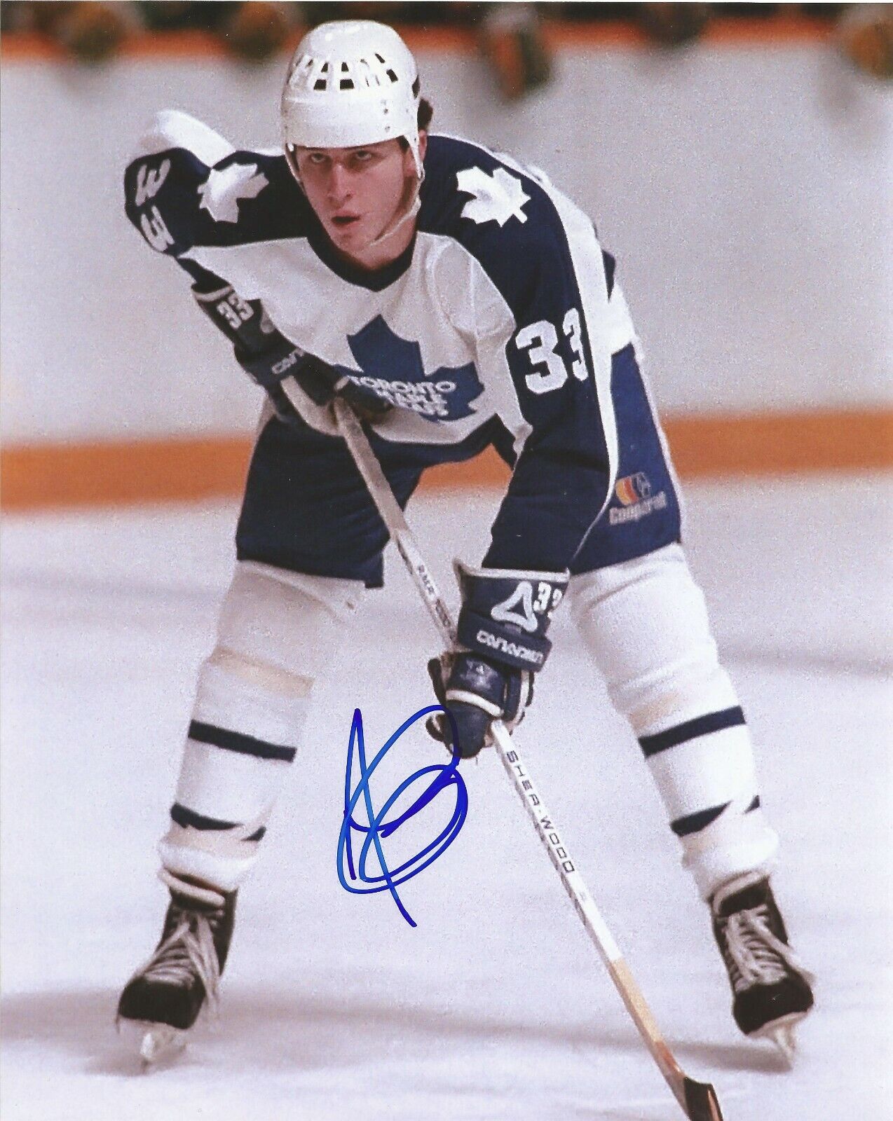 AL IAFRATE SIGNED TORONTO MAPLE LEAFS 8x10 Photo Poster painting #2 with COA