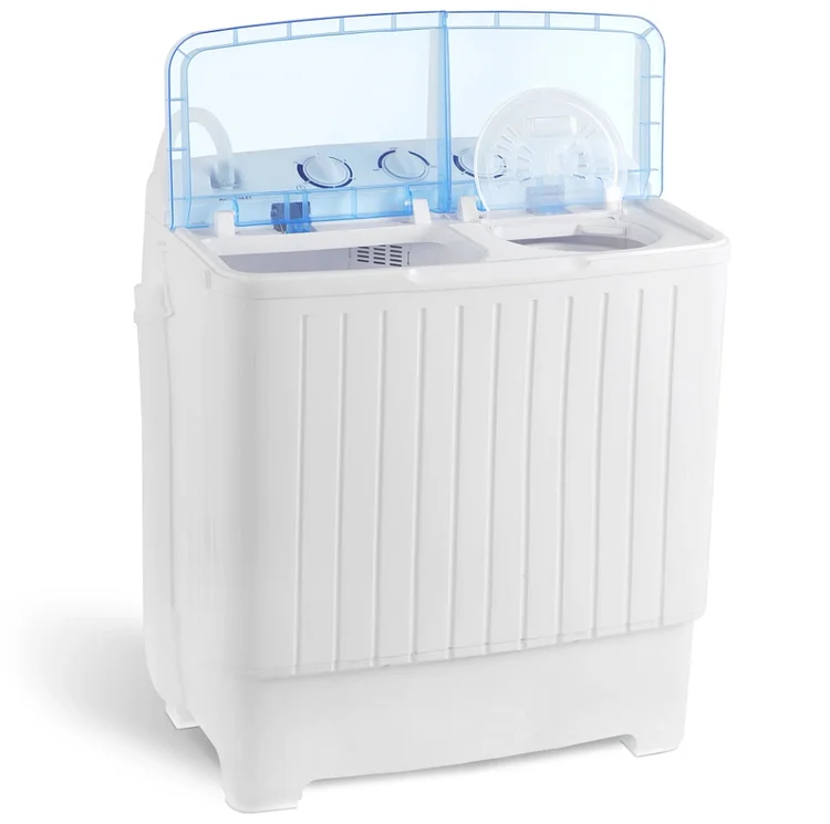 2 in 1 Portable Mini Laundry Twin Tub Washing Machine Spin Dryer