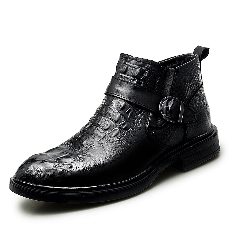 Plus-size Alligator Print Business Casual Shoes DANRRIO.COM DANRRIO