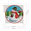 Xmas Snowman - Square AB Drills Diamond Painting(35*35cm)