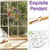 DIY Diamond Painting Kit Garden Wreath Bluebird 9.45x9.45in