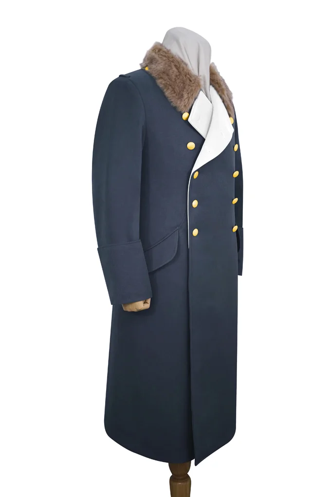   Luftwaffe German General Fur Collar Gabardine Greatcoat German-Uniform