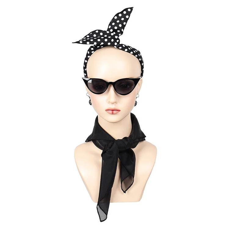 Grease: Rise of the Pink Ladies (2023) Jane Black Cosplay Accessories Halloween Carnival Props