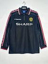 1998-1999 Retro Long Sleeve Manchester United Away Football Shirt 1:1 Thai Quality love fball