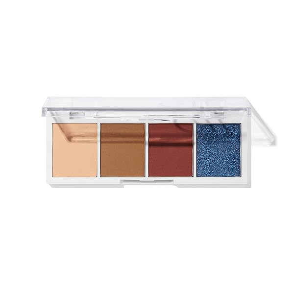 e.l.f. Bite-Size Eyeshadows, Creamy, Blendable, Ultra-Pigmented, Matte & Shimmer, 0.2 Oz, Carnival Candy, 1 Count