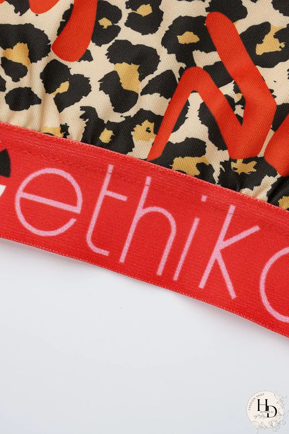 Red Fashion Sexy Printed Vest Shorts Set