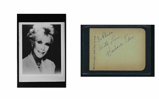 Barbara Eden - Signed Autograph and Headshot Photo Poster painting set - I Dream of Jeanie