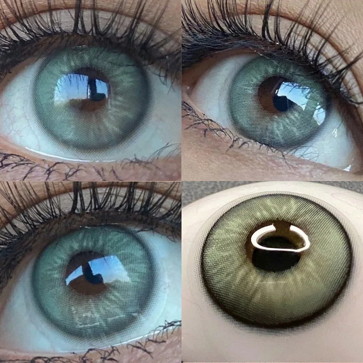 【PRESCRIPTION】Apex Green Colored Contact Lenses