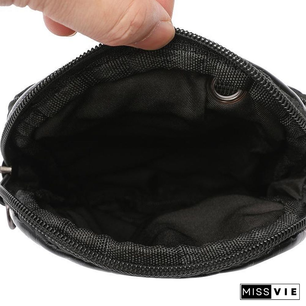 Retro Soft Women Zipper Shoulder Bag