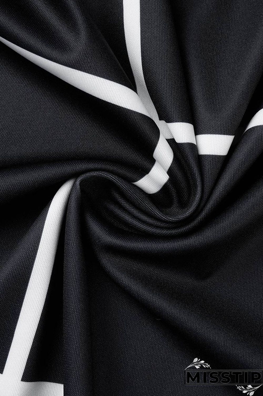 Cream White Casual Print Patchwork Half A Turtleneck Straight Dresses