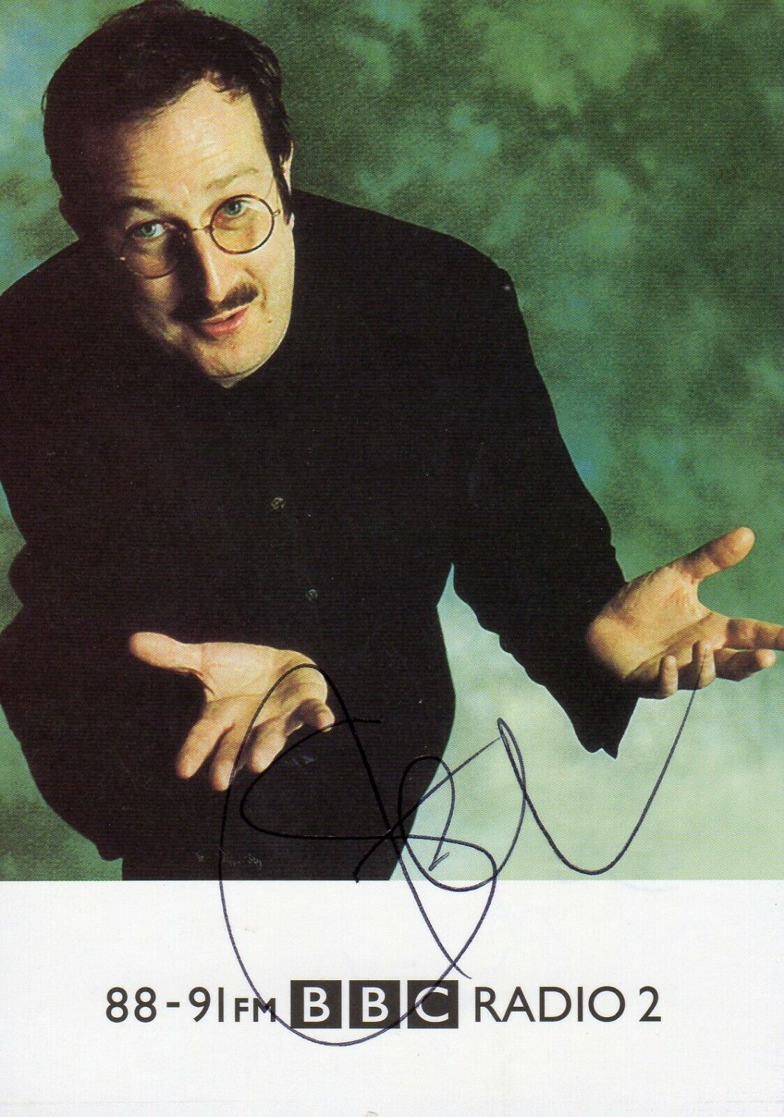 STEVE WRIGHT AUTOGRAPH, BBC RADIO 2 PRESENTER