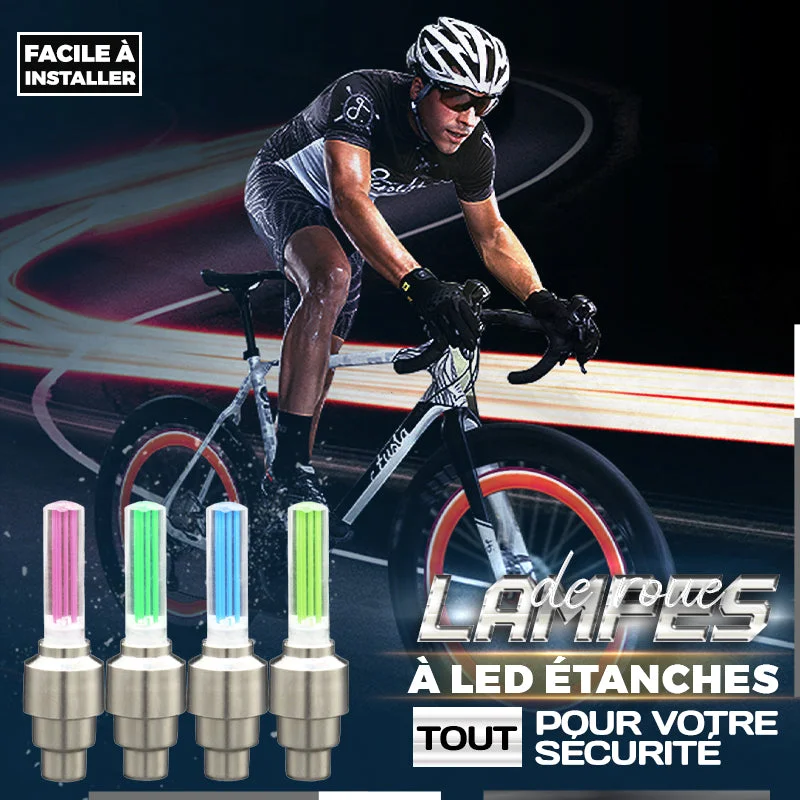 Lampes de roue à LED étanches