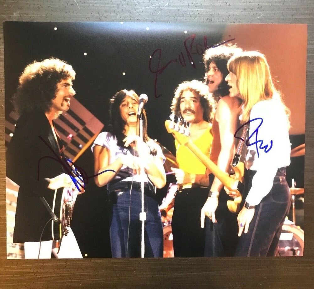 * JOURNEY * signed autographed 11x14 Photo Poster painting * SCHON, VALORY & ROLIE * 4