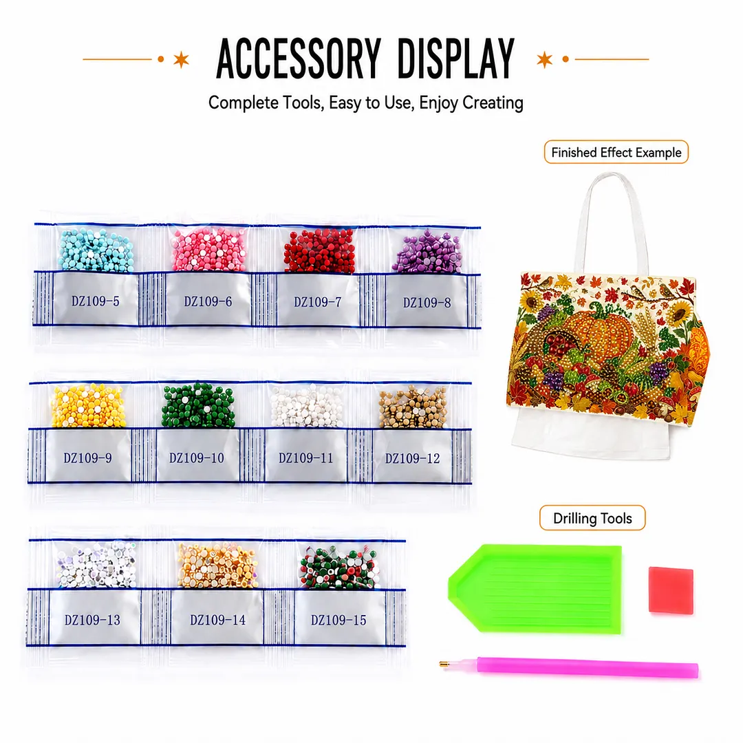 Diamond Tissue Organizer Exquisite Craftsmanship for Bathroom Bedroom Decor (Harvest)