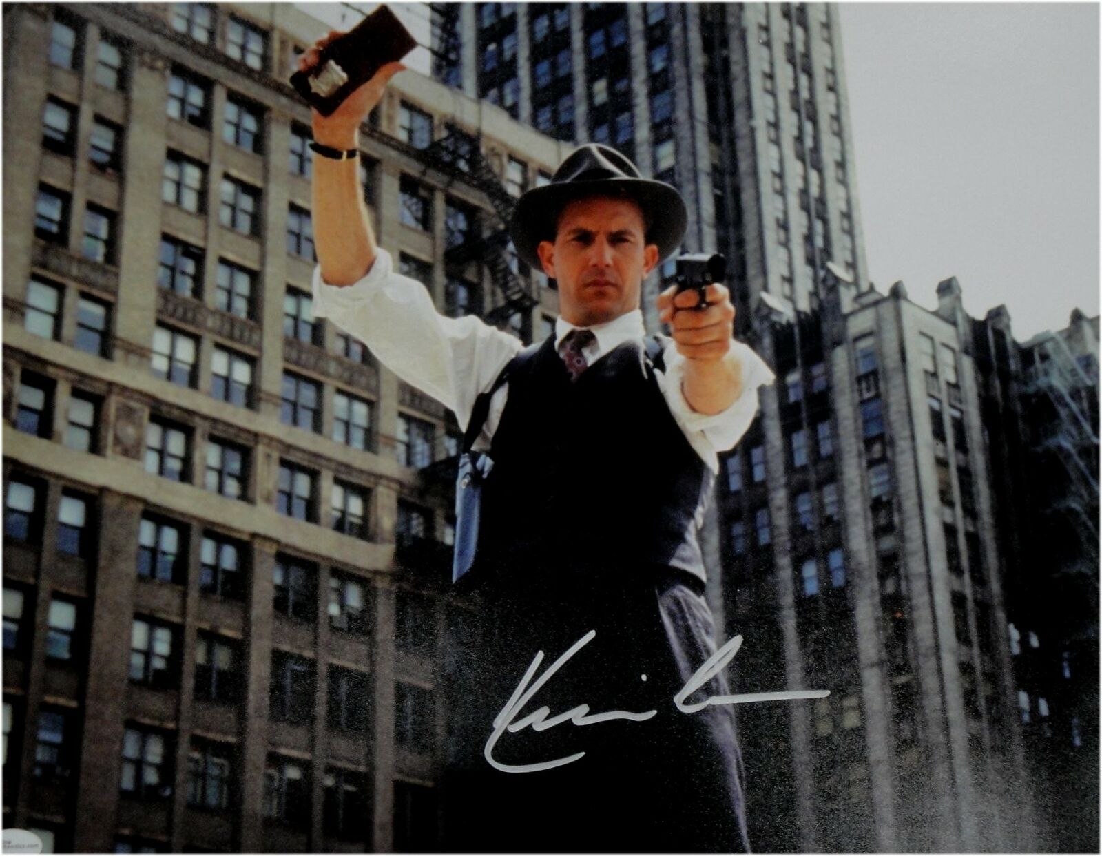 Kevin Costner Signed Autograph 11x14 Photo Poster painting The Untouchables Private Signing OA