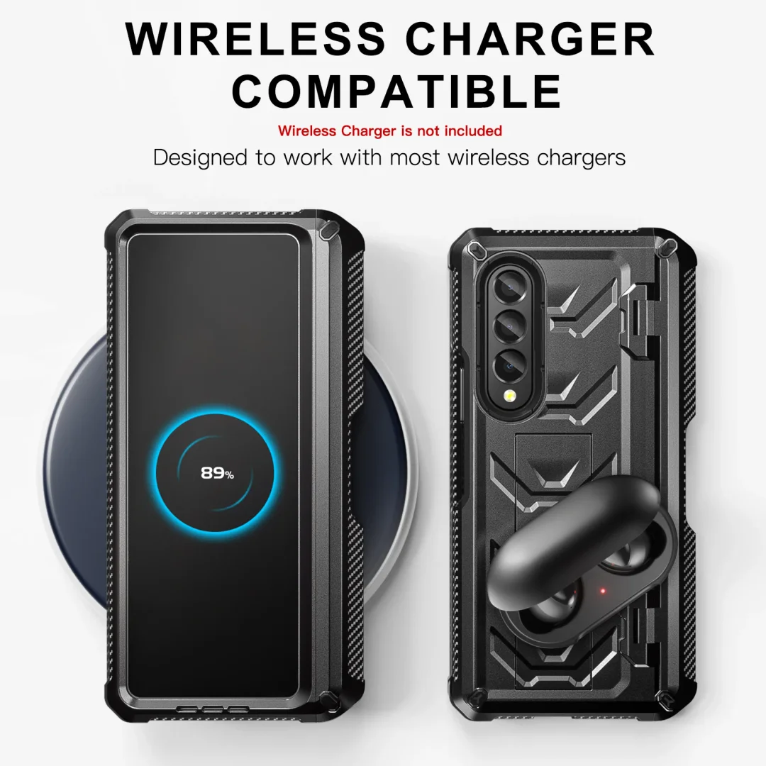 Suitable For Samsung ZFold3/4 Bracket With Pen Slot Mobile Phone Case