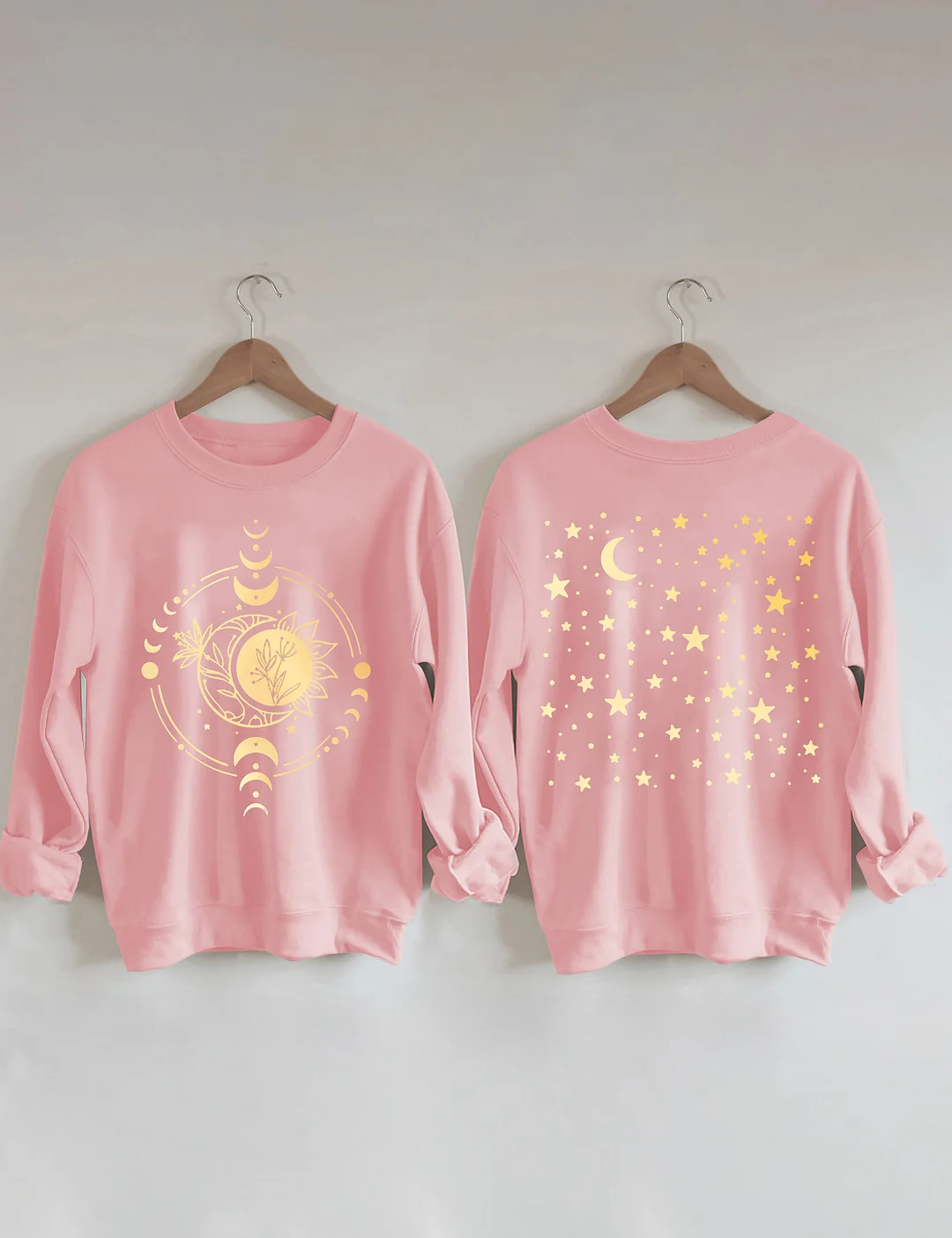 Shiny Mysterious Moon Phase Sweatshirt