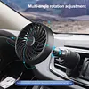 USB Powered Car Fan Vent Clip Car Cooling Fan 3 Speeds Quiet Brushless Motor 360 Rotatable for Sedan SUV RV Pickup Truck Van