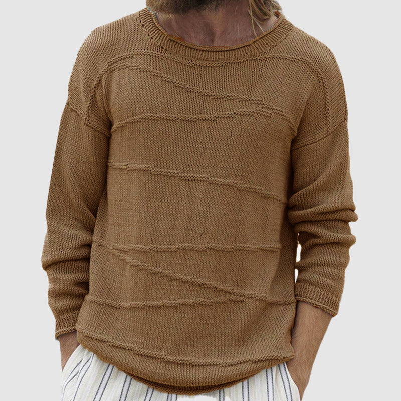 Lyon Fall Vintage Knit Sweater
