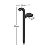 Solar Pathway Lights Decorative Path Light Solar Powered Outdoor Landscape Lighting for Driveway Lawn Patio Garden Yard