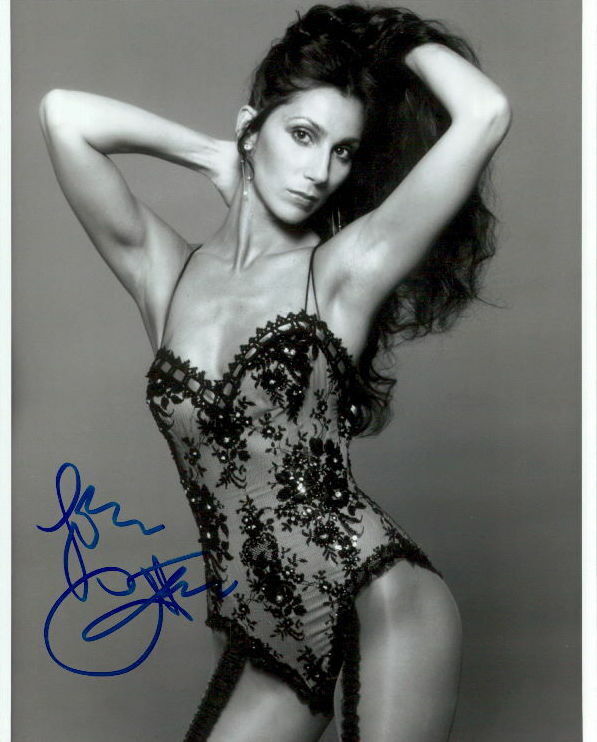 Cher in-person signed 8x10 Photo Poster painting