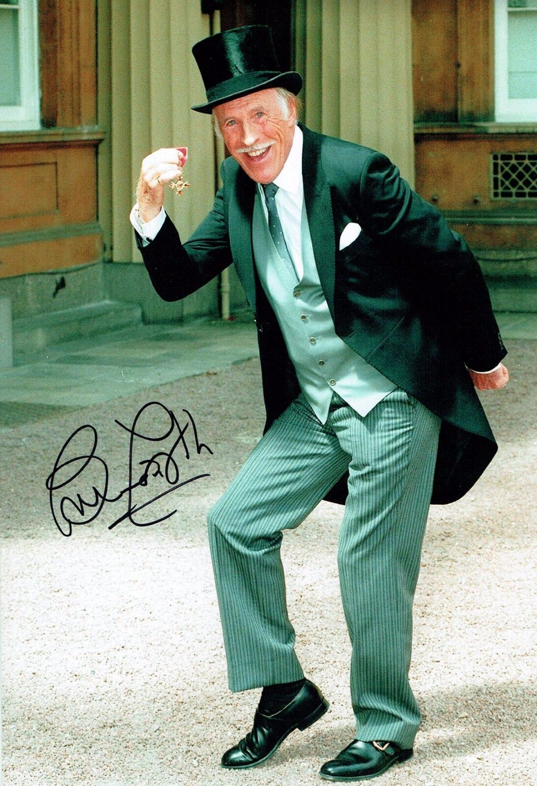 Bruce FORSYTH SIGNED Autograph Photo Poster painting 2 AFTAL COA London Palladium Entertainer