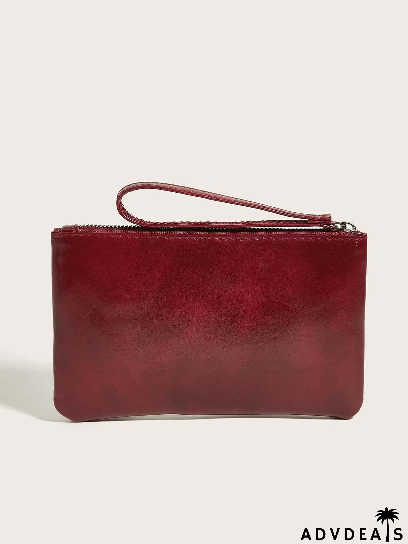 Flower Decor Square Bag With Wristlet