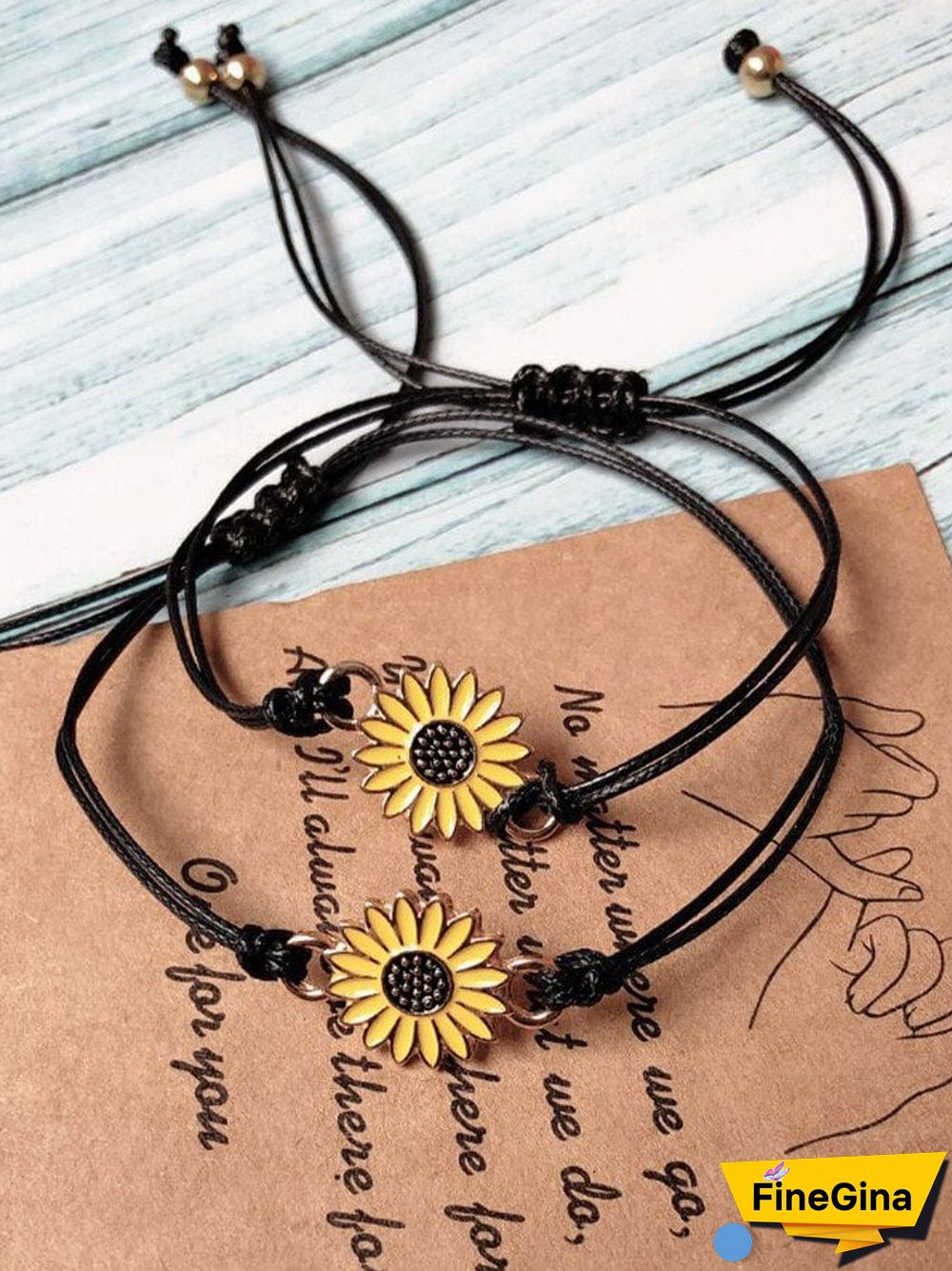 Sunflower Daisy Bracelet