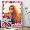 Diamond Painting Special Shape Floral Photo Frame -20*15