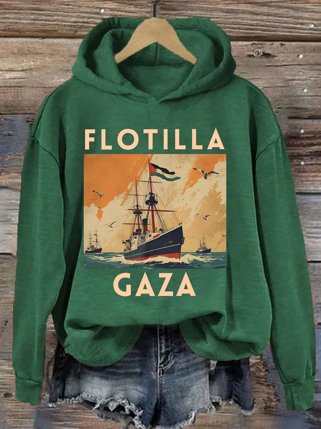 Flotilla Gaza Hoodie